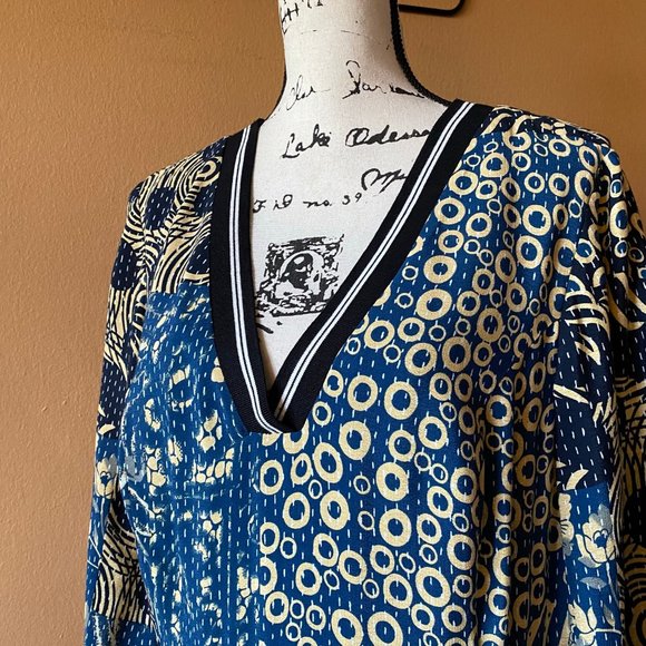 Maeve by Anthropologie Sporty Chevron Dress - Picture 8 of 9